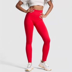 Red Victorias Secret PINK Leggings